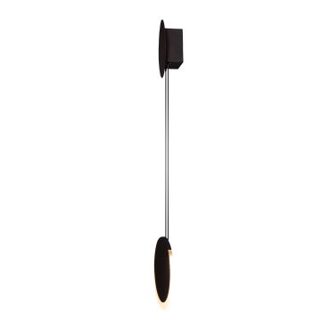 Maxlight Sunset - applique murale en saillie - 20 x 5 x 100 cm - 6W LED inclus - noir